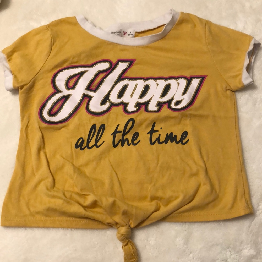 Beautees Girls Crop Top